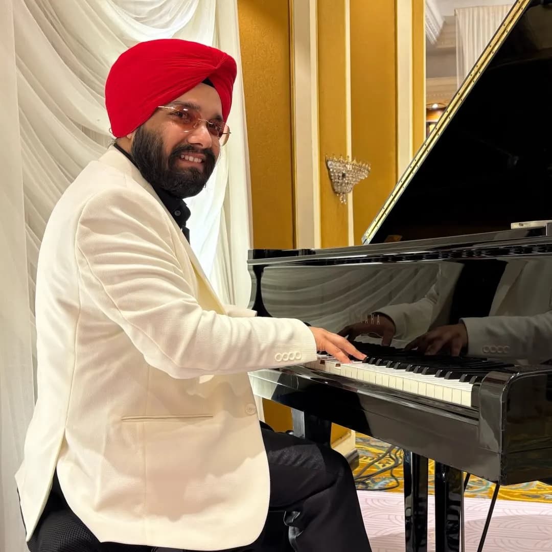 Pianist Sarabjeet Singh